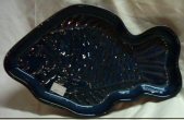 Jack o'Patsy pottery fish plate