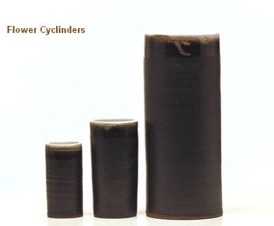 Pottery Stephen Pearce Shanagarry Flower Cyclinders